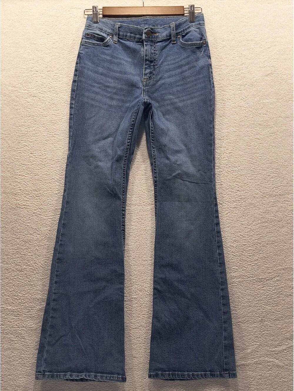 Wrangler Classic Boot Cut Girls Youth Large (14)  Jeans